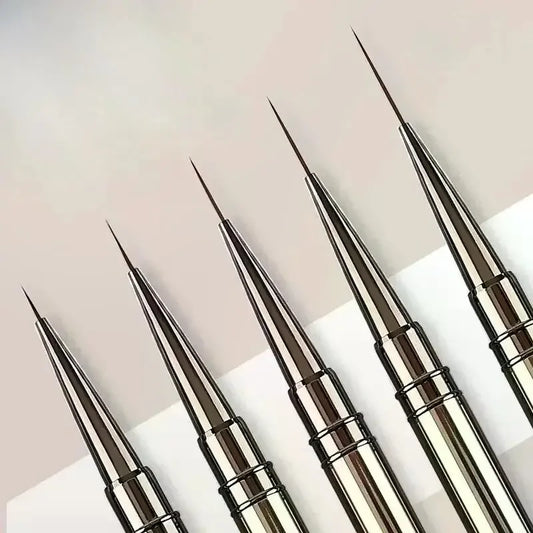 Nails Art Liner Brushes Elongated Lines Striping Drawing Painting 6/9/12/15/18mm Design Pen Professional Manicure Tool New