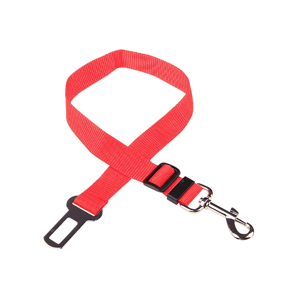 Cinturón de seguridad para perros para coches, protector de seguridad para viajes, accesorios para mascotas, correa para perros, collar separable, arnés sólido para coches