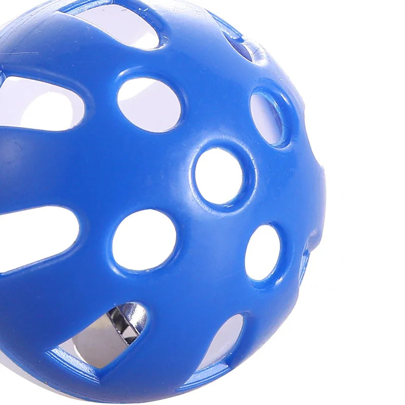 Pelotas de Plástico Interactivas con Cascabel, Coloridas y Aleatorias, para Entrenamiento de Gatitos, Juguete Divertido para Mascotas, Accesorio para Juguetes de Mascotas