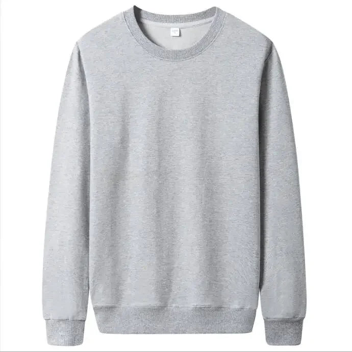 Sudadera con Capucha Fina de Color Liso a la Moda para Hombre Ideal para Otoño, Pulóver Casual, Ropa Urbana