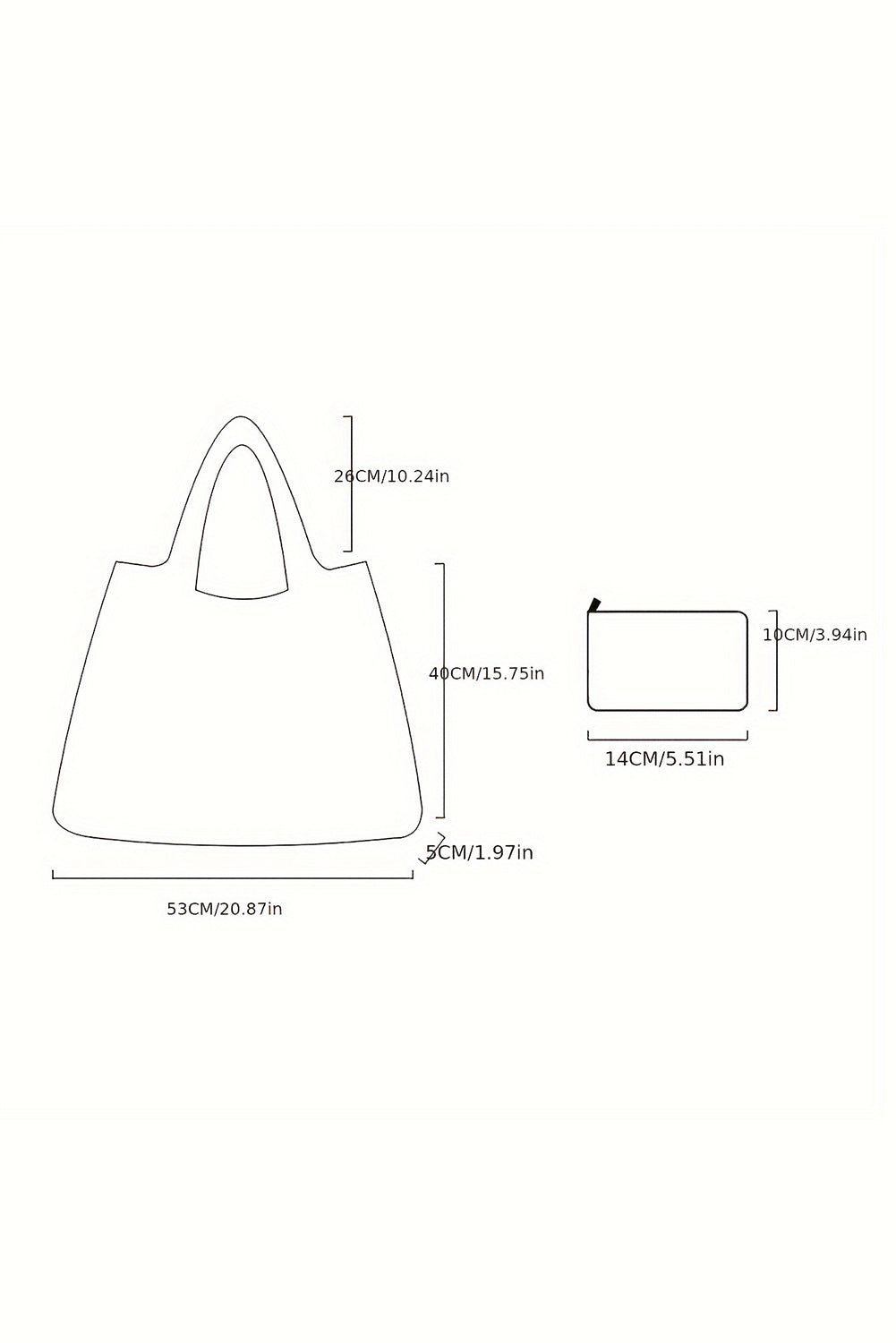 Bluing Large Foldable Christmas Holiday Reusable Oxford Bag - Snoopy's Closet