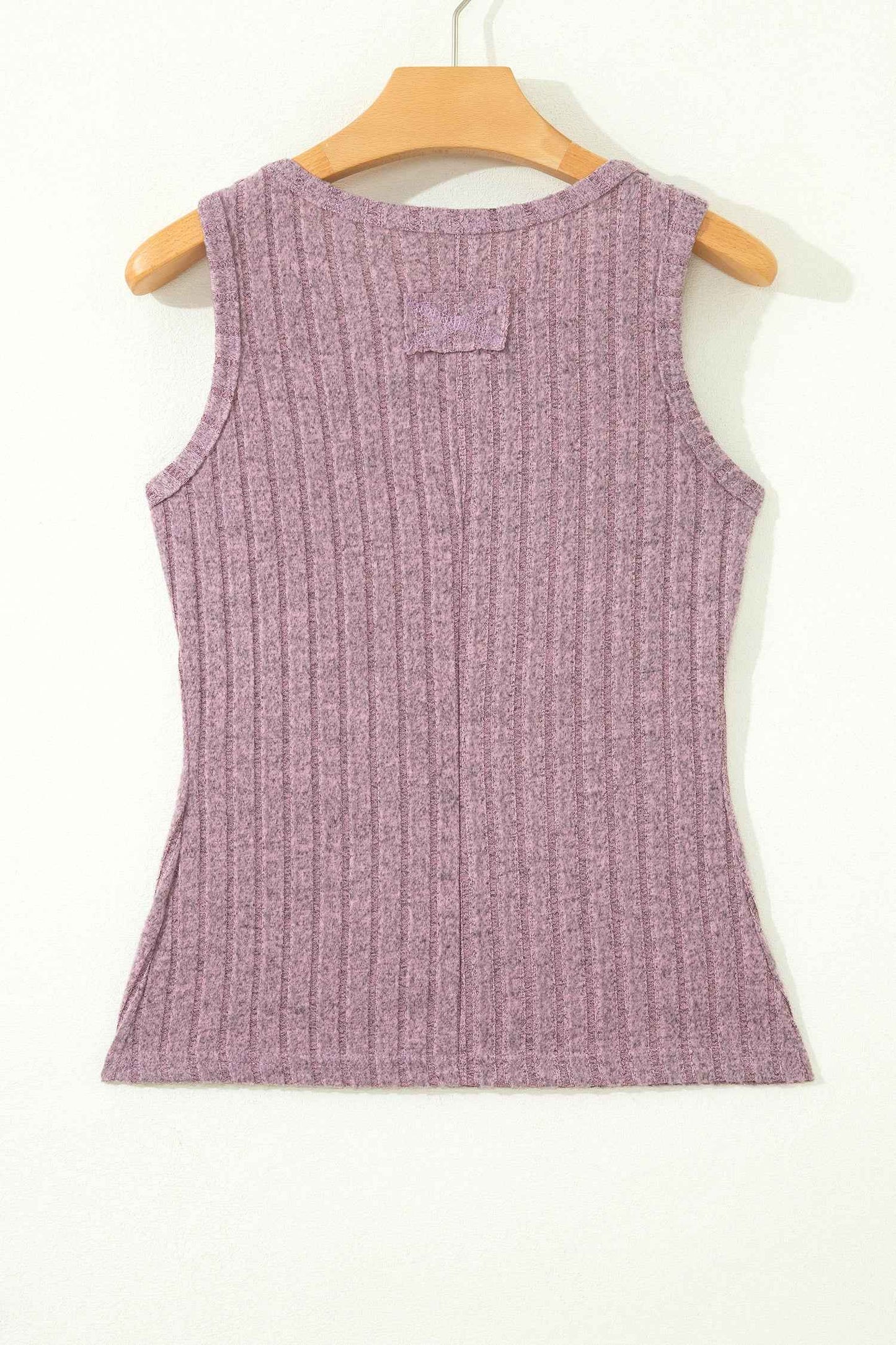 Phalaenopsis Slim Ribbed Mineral Wash Tank Top