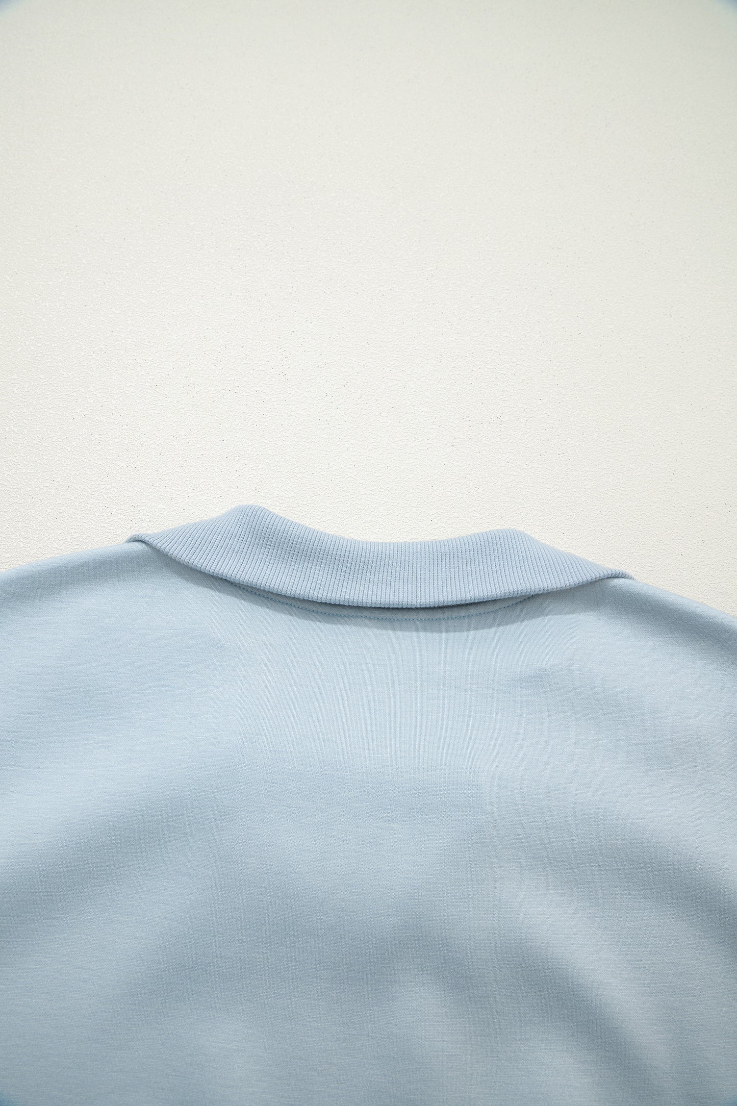 Beau Blue Half Zip Polo Tee Casual Pant Set - Snoopy's Closet