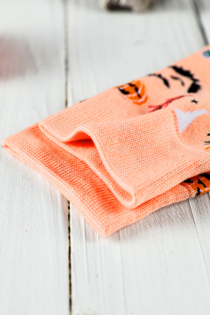 Delicacy Spooky Season Halloween Element Print Socks - Snoopy's Closet