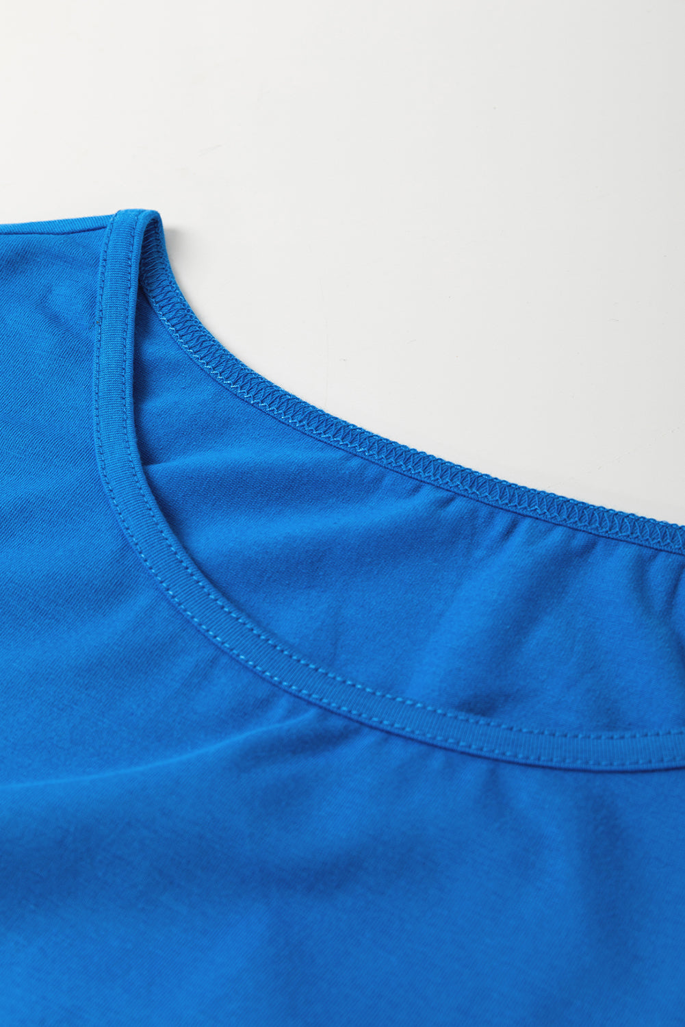 Blue Sun Graphic Casual Tank Top - Snoopy's Closet