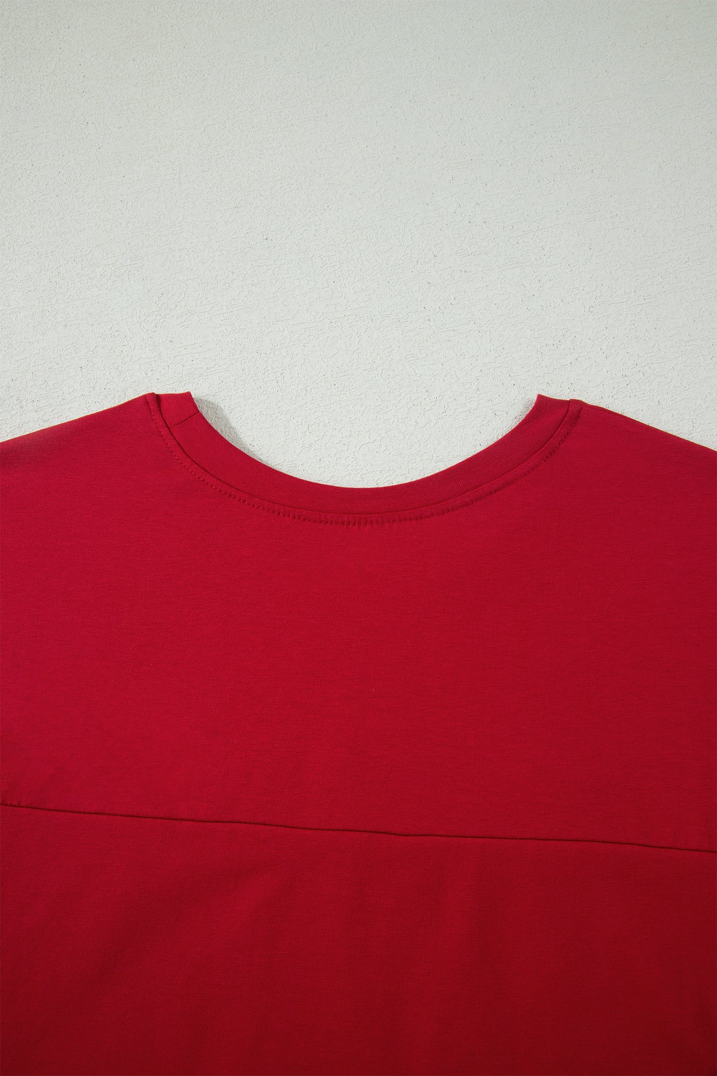 Racing Red Solid Color Cropped Tank Top and Jogger Pants Set - Snoopy's Closet