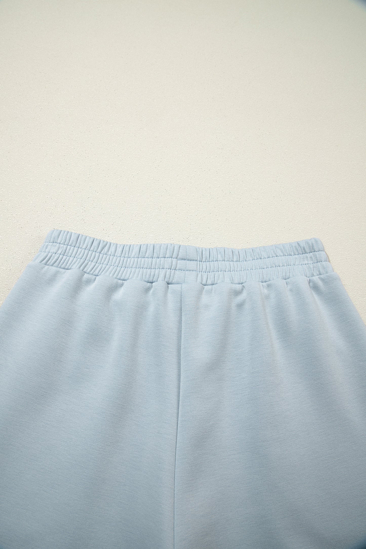 Beau Blue Half Zip Polo Tee Casual Pant Set - Snoopy's Closet