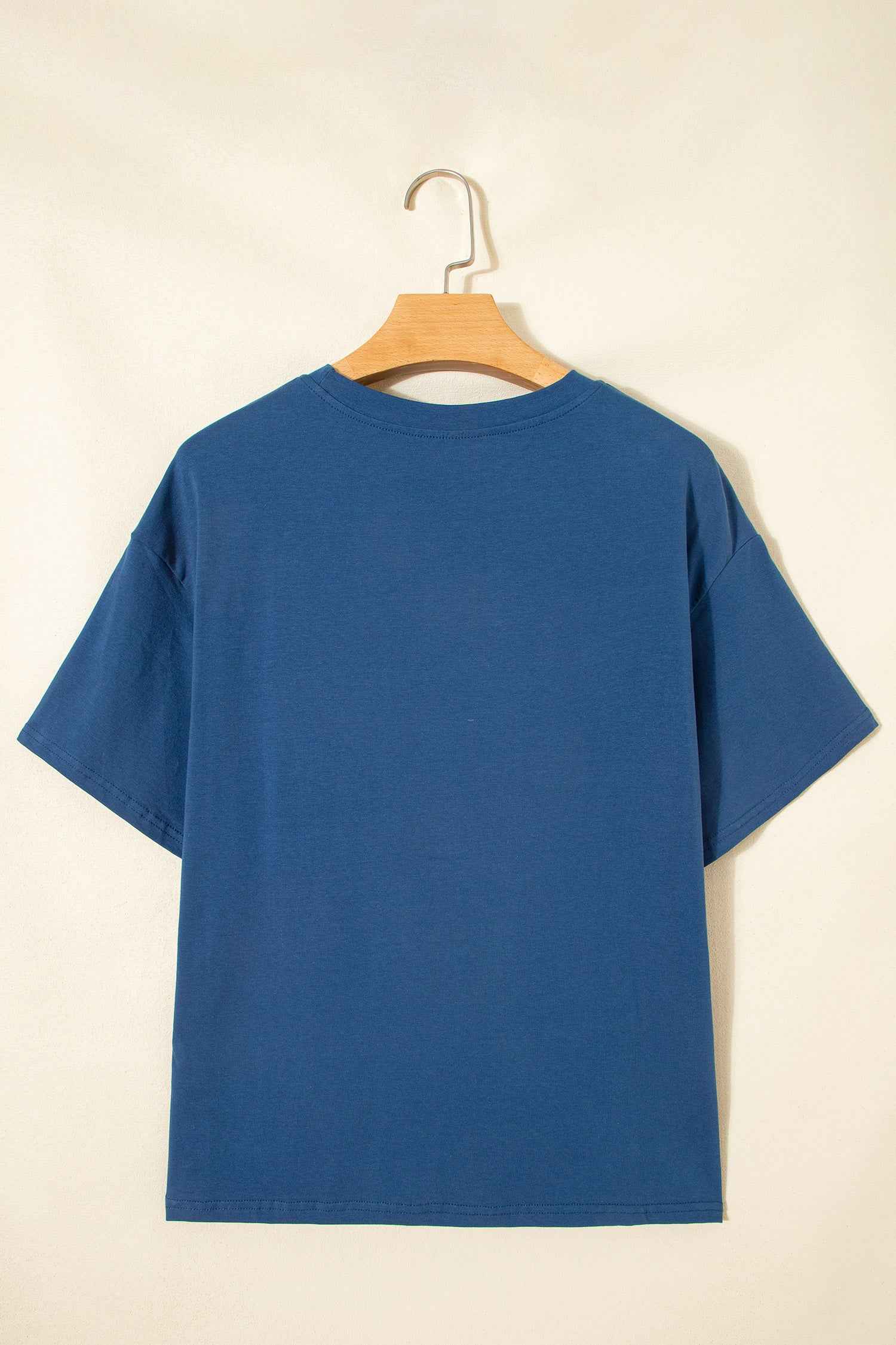 White Color Block Chest Pocket Patched Casual Short Sleeve Top