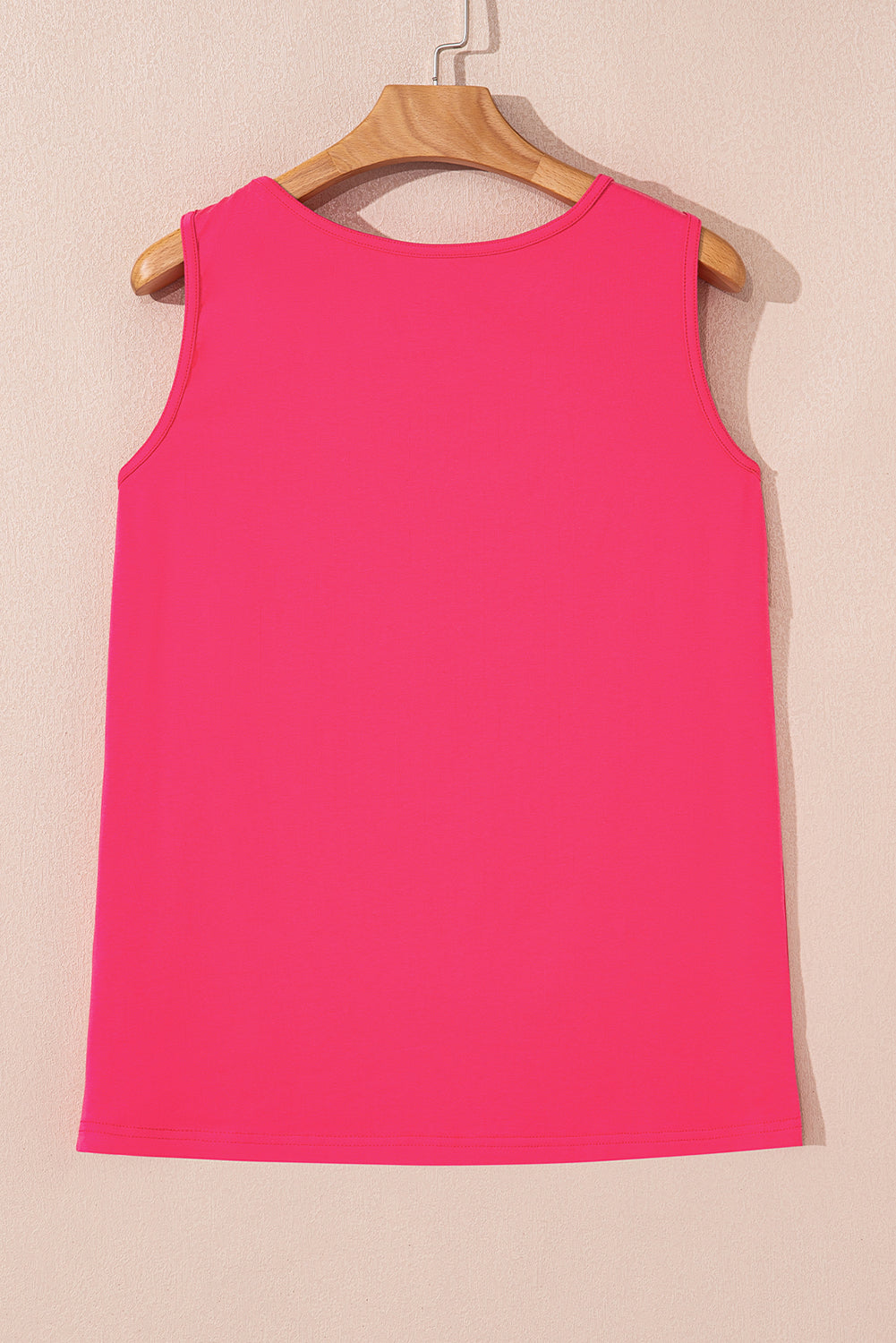 Sachet Pink Butterfly Graphic Casual Tank Top - Snoopy's Closet