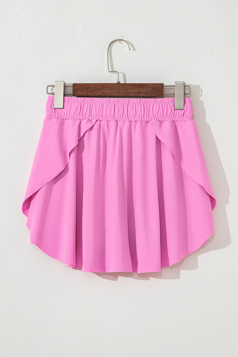 Falda-pantalón de tenis Bonbon con forro y cintura elástica con cordón