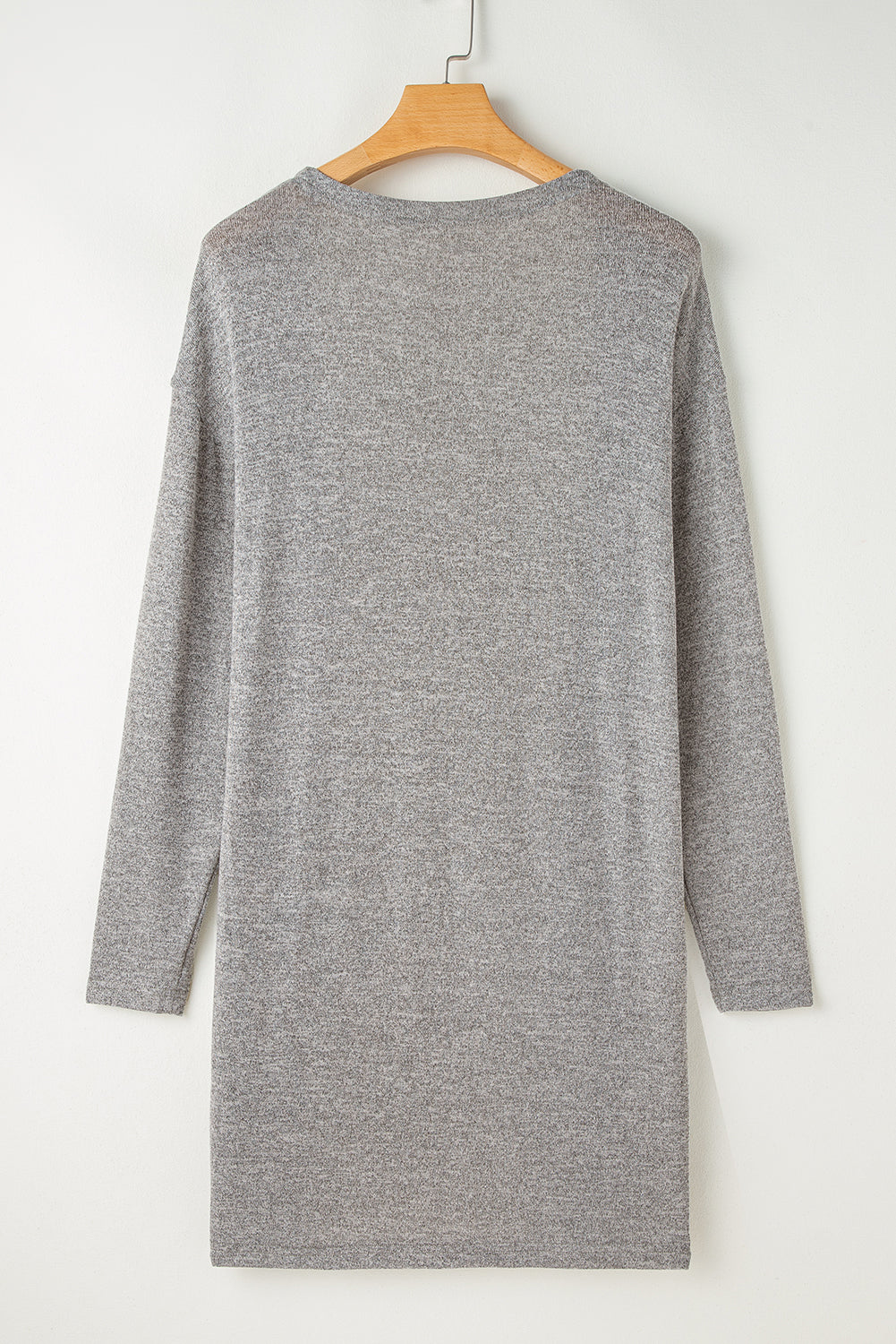 High Rise Solid Color Open Front Lightweight Cardigan - Snoopy's Closet
