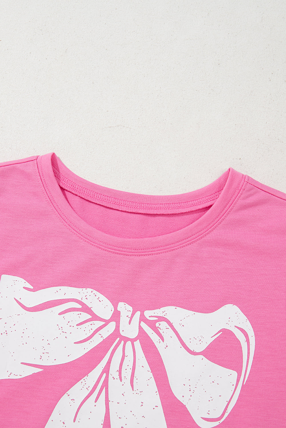Sachet Pink Bow Print Boxy Fit Tank Top - Snoopy's Closet