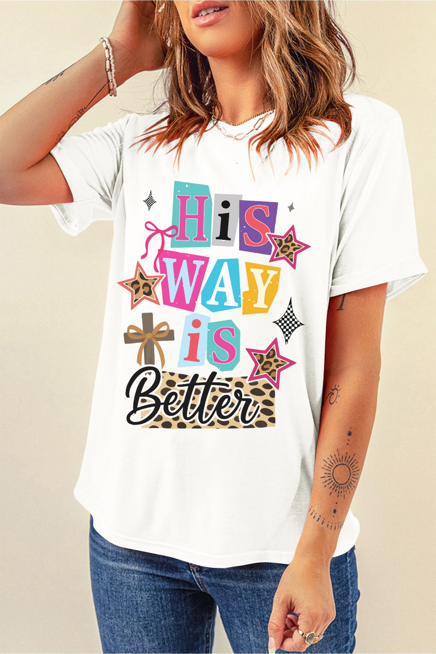 Camiseta de celebración de Pascua "White His Way Is Better"