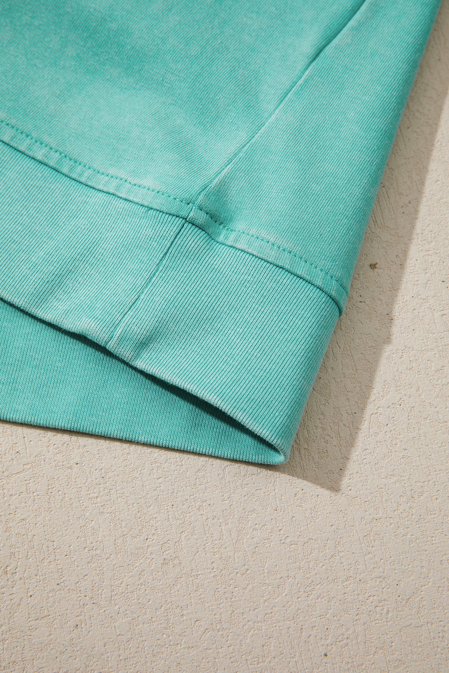 Mint Green Mineral Wash V Neck Tee Matching Skort Set - Snoopy's Closet