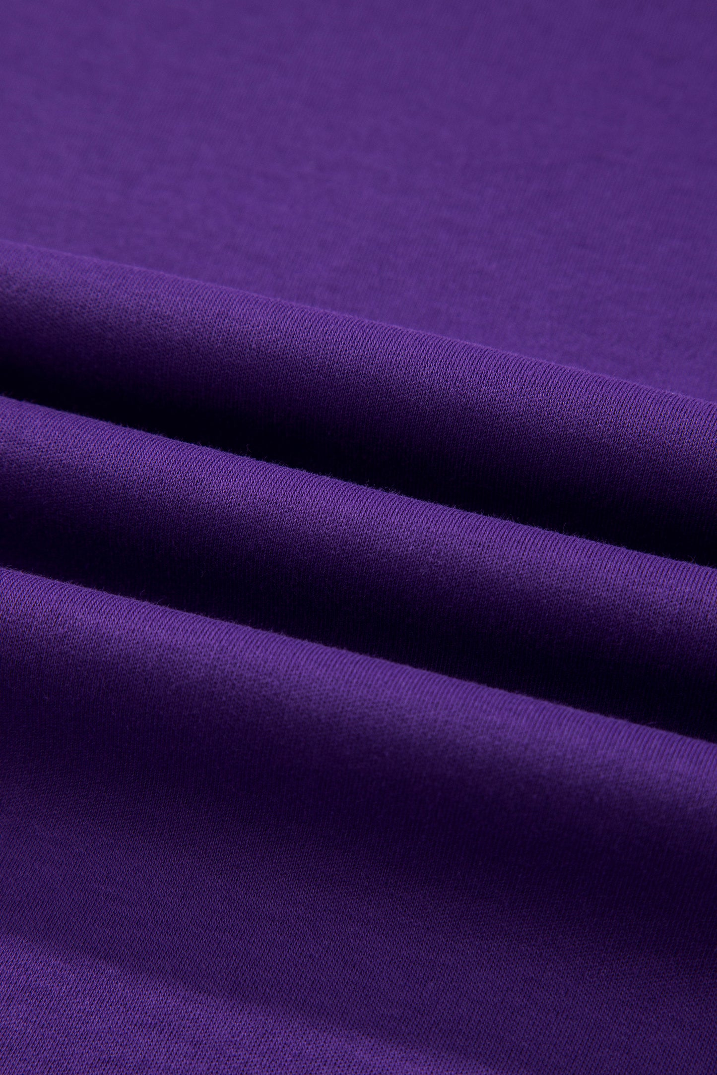 Camiseta Tillandsia Morada Reversible con Costuras a Contraste
