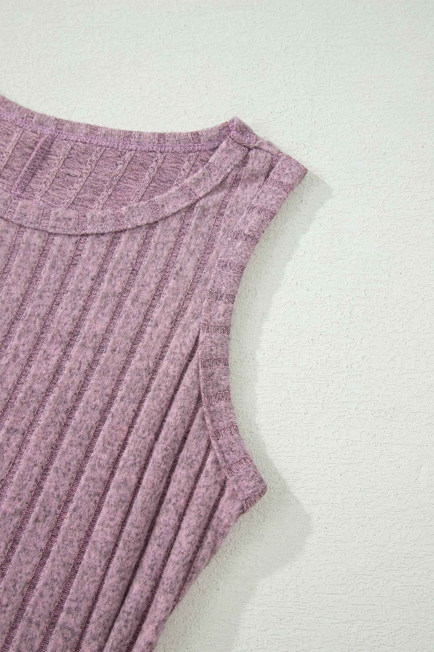 Phalaenopsis Slim Ribbed Mineral Wash Tank Top