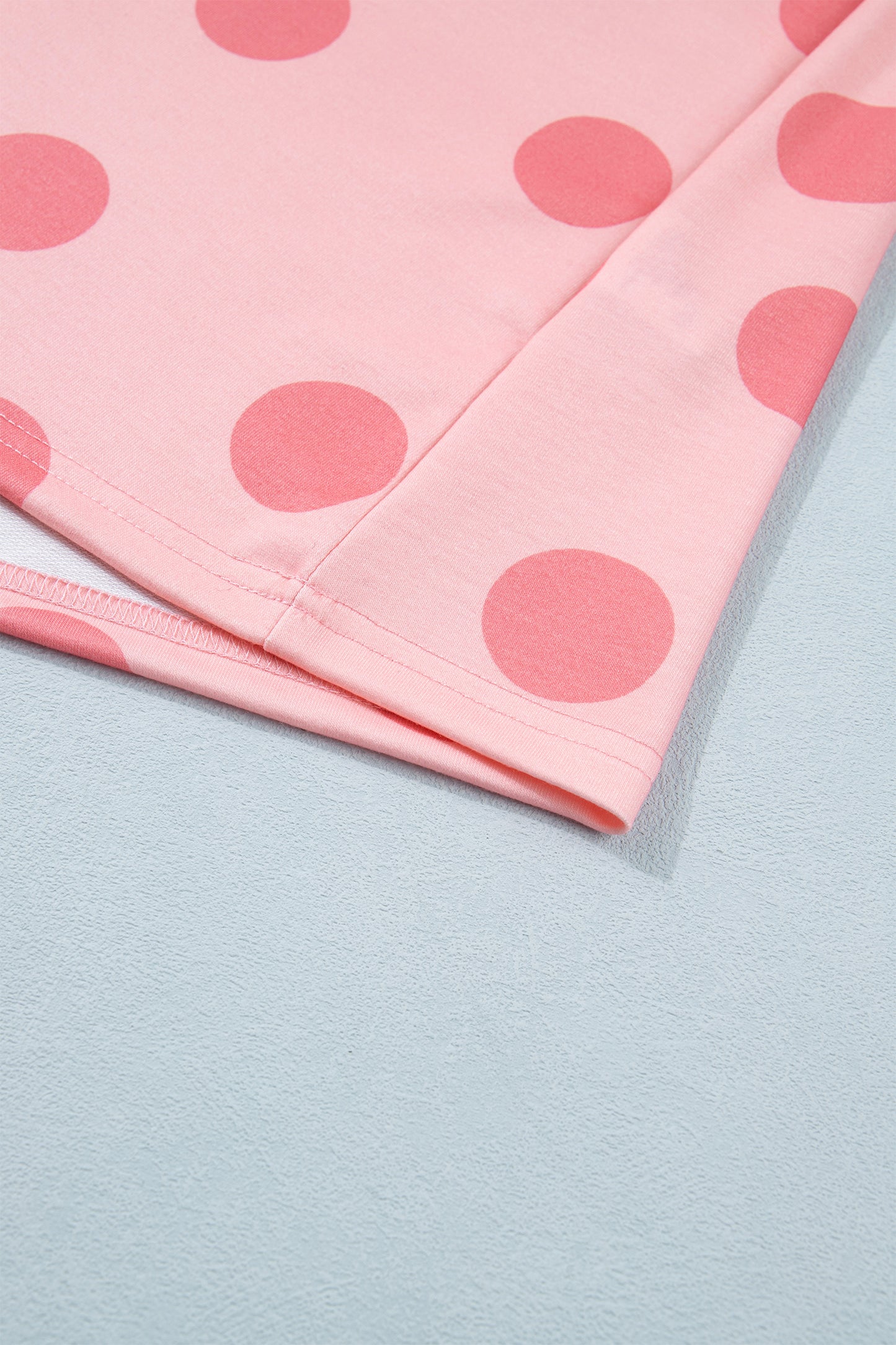 Pink Polka Dot Short Sleeve Top Casual Skort 2pcs Outfit - Snoopy's Closet