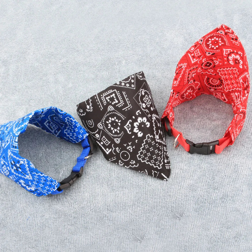 Pañuelo para Collar de Perro, Pañuelo Ajustable para Cuello de Perro, Pañuelo para Cachorros y Gatos, Accesorios para Mascotas Pequeñas, Medianas y Grandes