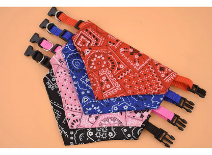 Pañuelo para Collar de Perro, Pañuelo Ajustable para Cuello de Perro, Pañuelo para Cachorros y Gatos, Accesorios para Mascotas Pequeñas, Medianas y Grandes