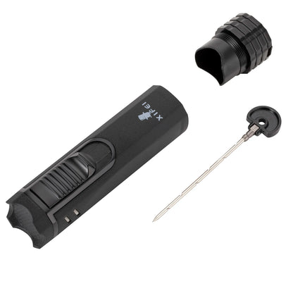 XIFEI Windproof Cigar Lighter With Puncher Holder Needle Metal Portable 3 Jet Flame Multifunction Refillable Smoking Accessories