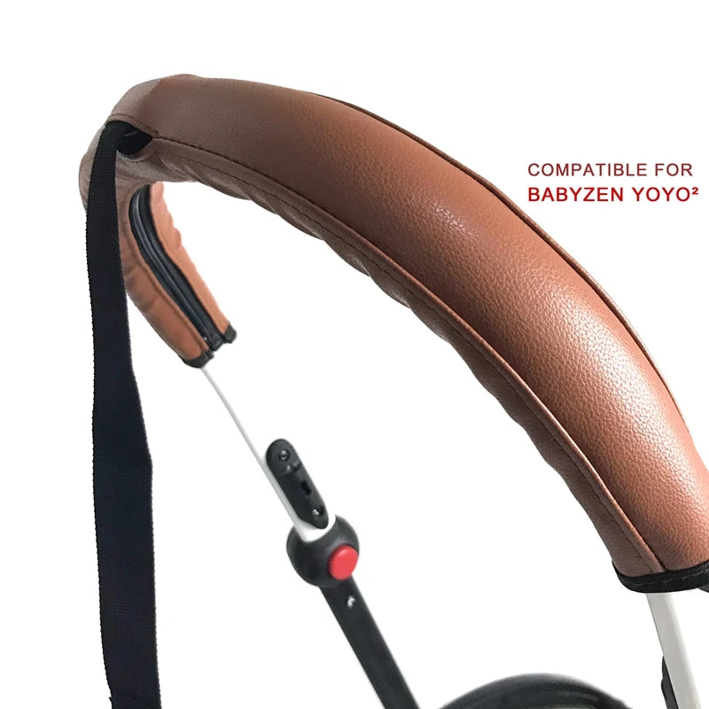 Stroller Armrest Protective PU Cover Case Fit for Babyzen Yoyo 2 /yoyo +/yoyo Stroller Bumper Bar Handle Cover Case Accessories