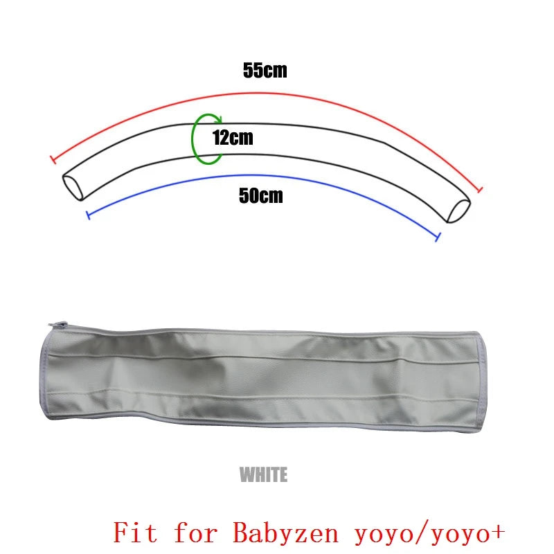 Stroller Armrest Protective PU Cover Case Fit for Babyzen Yoyo 2 /yoyo +/yoyo Stroller Bumper Bar Handle Cover Case Accessories