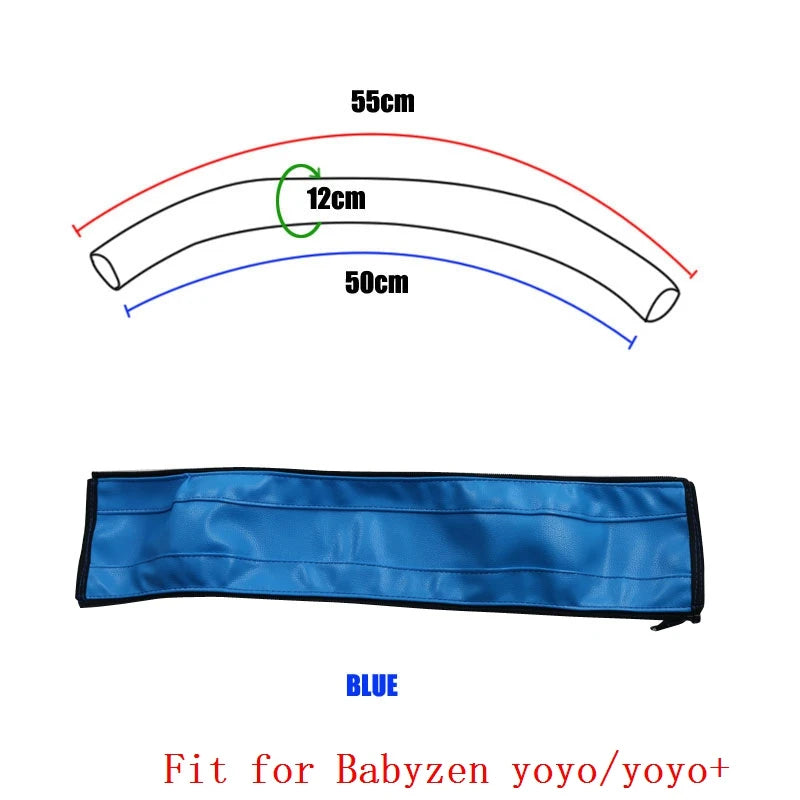 Stroller Armrest Protective PU Cover Case Fit for Babyzen Yoyo 2 /yoyo +/yoyo Stroller Bumper Bar Handle Cover Case Accessories