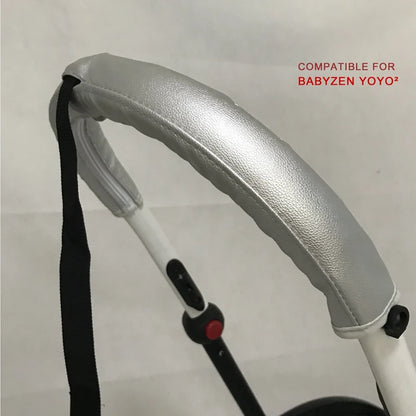 Stroller Armrest Protective PU Cover Case Fit for Babyzen Yoyo 2 /yoyo +/yoyo Stroller Bumper Bar Handle Cover Case Accessories