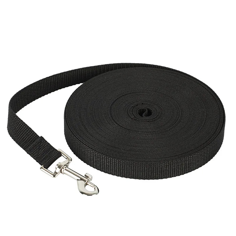 Correa para perros medianos y grandes, cachorros, gatos, para pasear, entrenar, cuerda de nailon para perros grandes, correas largas de 6m 10m 15m 20m 30m 50m