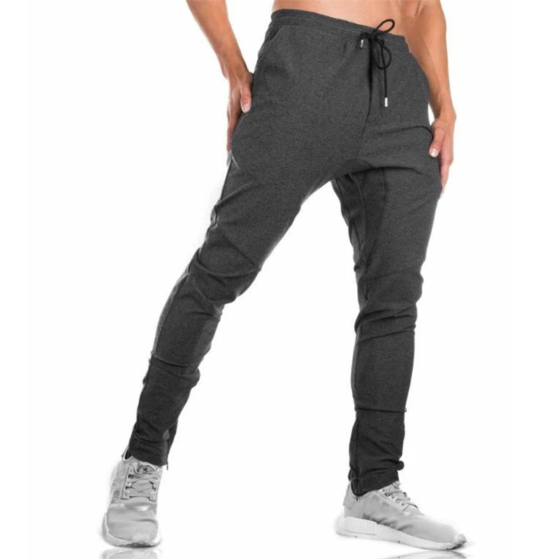 Nuevos Pantalones de Gimnasio para Hombre Otoño 2020 Moda Hombre Chándal Fitness Ajustado Pantalones Jogger de Hombre Culturismo Talla 3XL