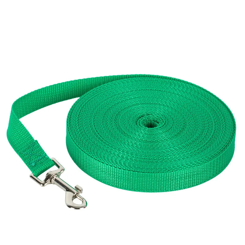 Correa para perros medianos y grandes, cachorros, gatos, para pasear, entrenar, cuerda de nailon para perros grandes, correas largas de 6m 10m 15m 20m 30m 50m