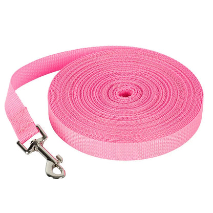 Correa para perros medianos y grandes, cachorros, gatos, para pasear, entrenar, cuerda de nailon para perros grandes, correas largas de 6m 10m 15m 20m 30m 50m