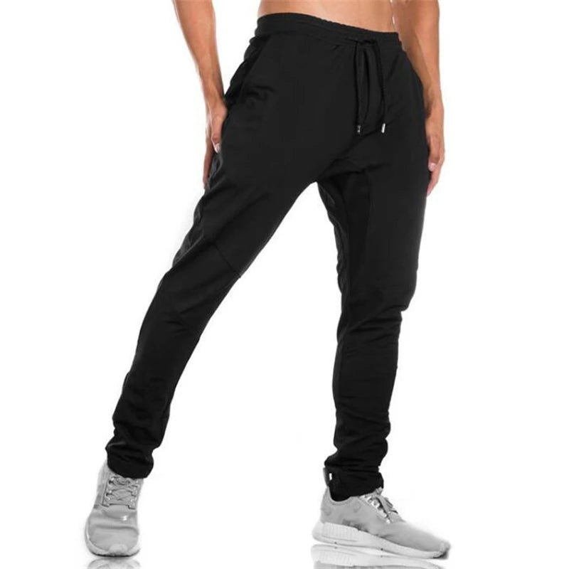 Nuevos Pantalones de Gimnasio para Hombre Otoño 2020 Moda Hombre Chándal Fitness Ajustado Pantalones Jogger de Hombre Culturismo Talla 3XL