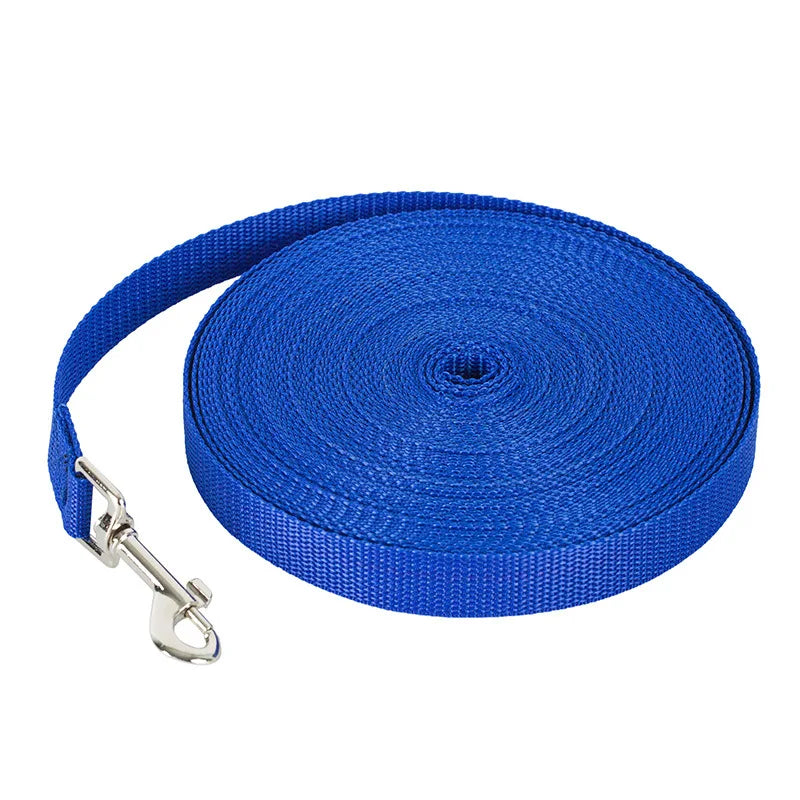 Correa para perros medianos y grandes, cachorros, gatos, para pasear, entrenar, cuerda de nailon para perros grandes, correas largas de 6m 10m 15m 20m 30m 50m