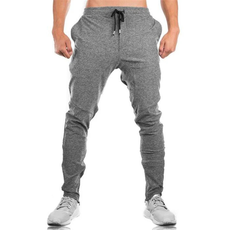 Nuevos Pantalones de Gimnasio para Hombre Otoño 2020 Moda Hombre Chándal Fitness Ajustado Pantalones Jogger de Hombre Culturismo Talla 3XL