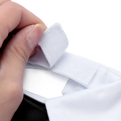 Corbata formal de esmoquin con pajarita negra y roja para perro, gato, accesorios para mascotas, traje para perros y gatos pequeños y medianos