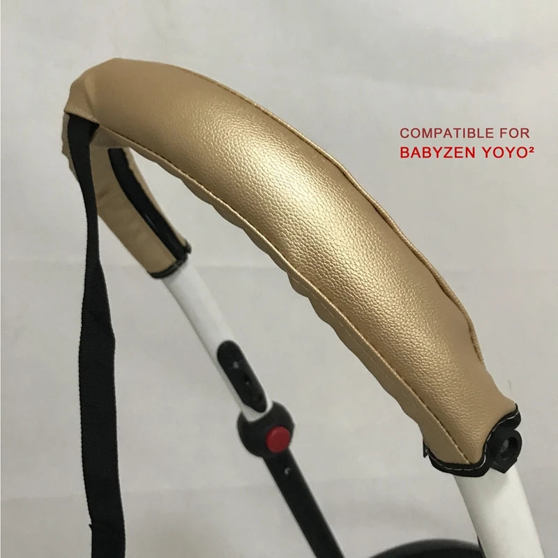 Stroller Armrest Protective PU Cover Case Fit for Babyzen Yoyo 2 /yoyo +/yoyo Stroller Bumper Bar Handle Cover Case Accessories