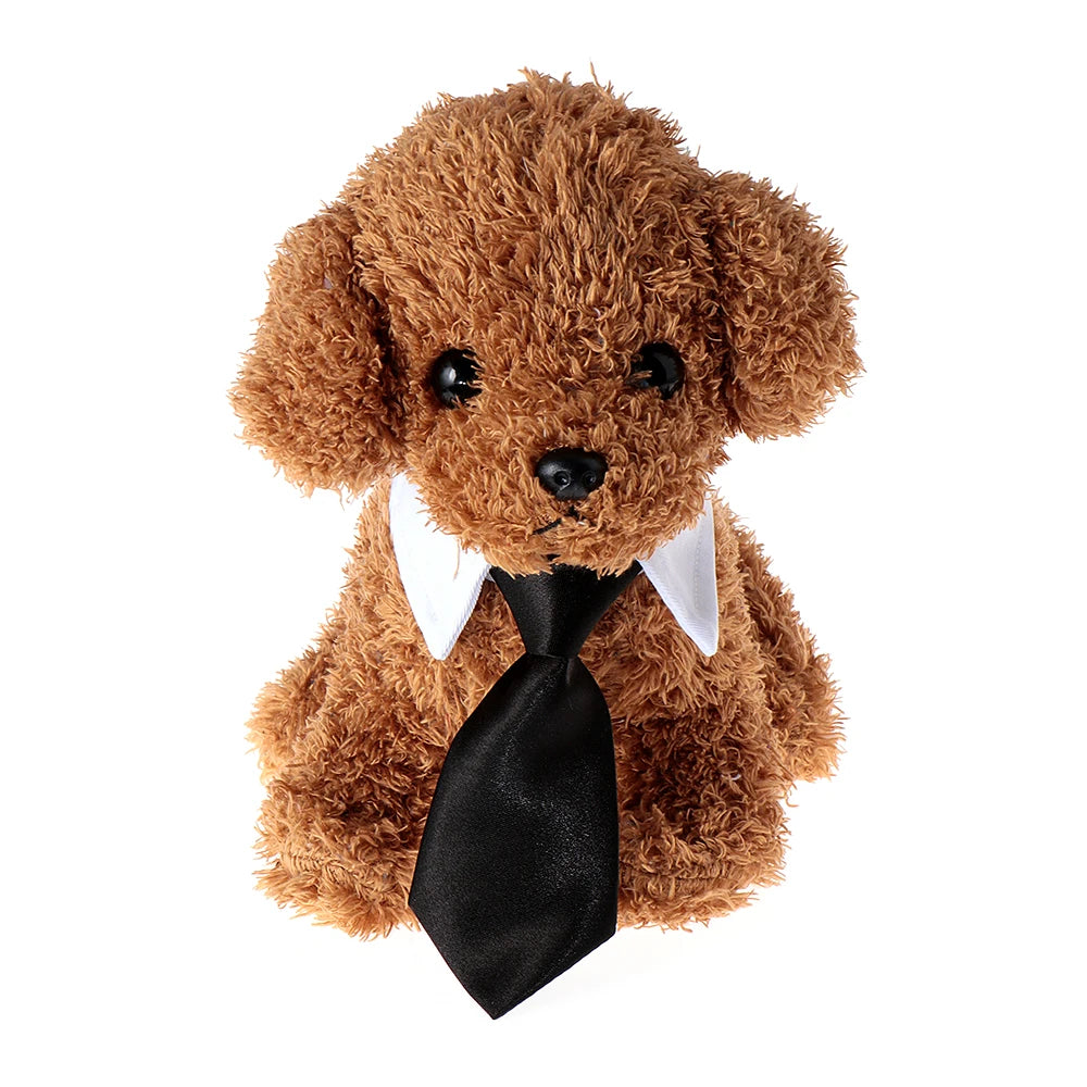Corbata formal de esmoquin con pajarita negra y roja para perro, gato, accesorios para mascotas, traje para perros y gatos pequeños y medianos