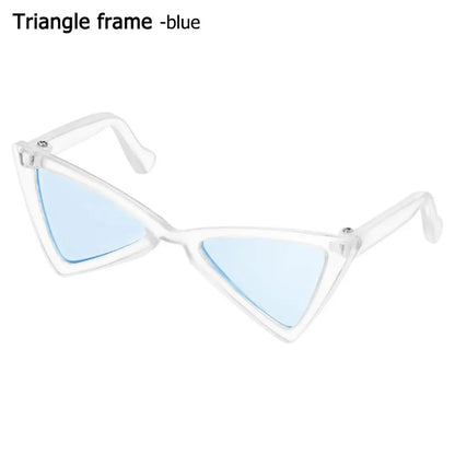 Gafas de gato, gafas de sol redondas de moda, producto para mascotas pequeñas, gafas de sol para gatos y perros pequeños para fotografía, accesorios para mascotas