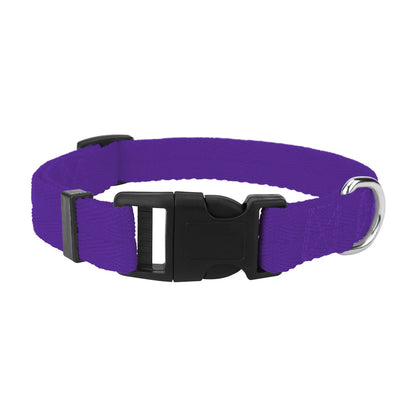 Collares de perro ajustables para perros pequeños, medianos y grandes, cinta de nailon delgada y hebilla de plástico de liberación rápida, accesorios para mascotas