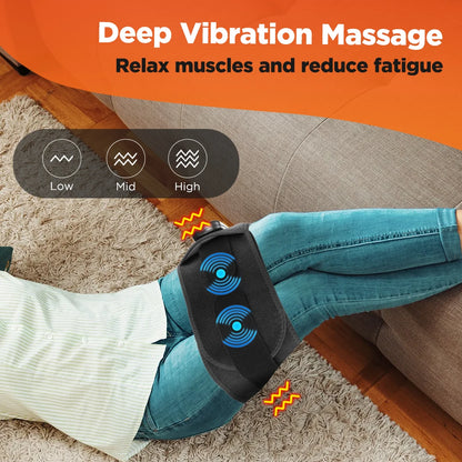 Adjustable warming waist wrap/ Red light comfort belt