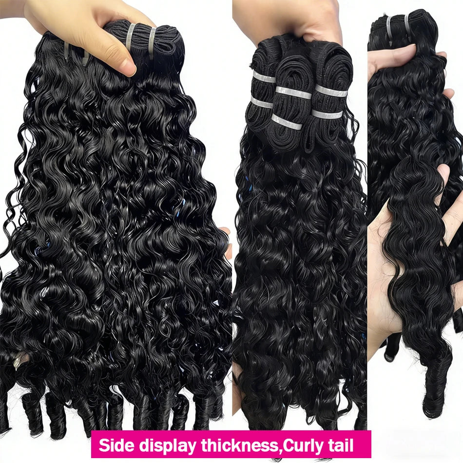 Burmese Curly Hair Bundles Human Hair Extensions Unprocessed Raw Hair Burmese 3C4A Curls 1/3/4 Pcs Human Hair Bundles Weave Deal
