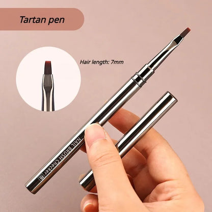 Nails Art Liner Brushes Elongated Lines Striping Drawing Painting  6/9/12/15/18mm Design Pen Professional Manicure Tool New