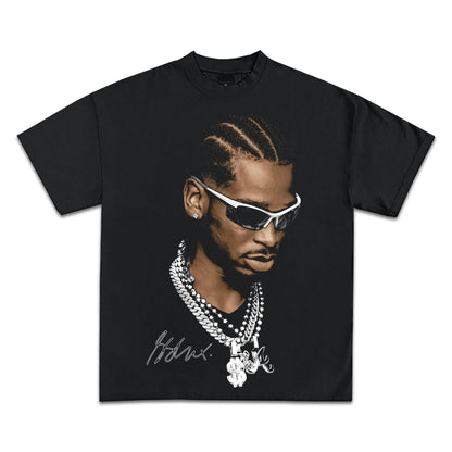 Pop Culture Vintage Graphic T-Shirt Collection American Rap Basketball Streetwear Hip-Hop Y2K Top Premium Qua Men Clothing Short