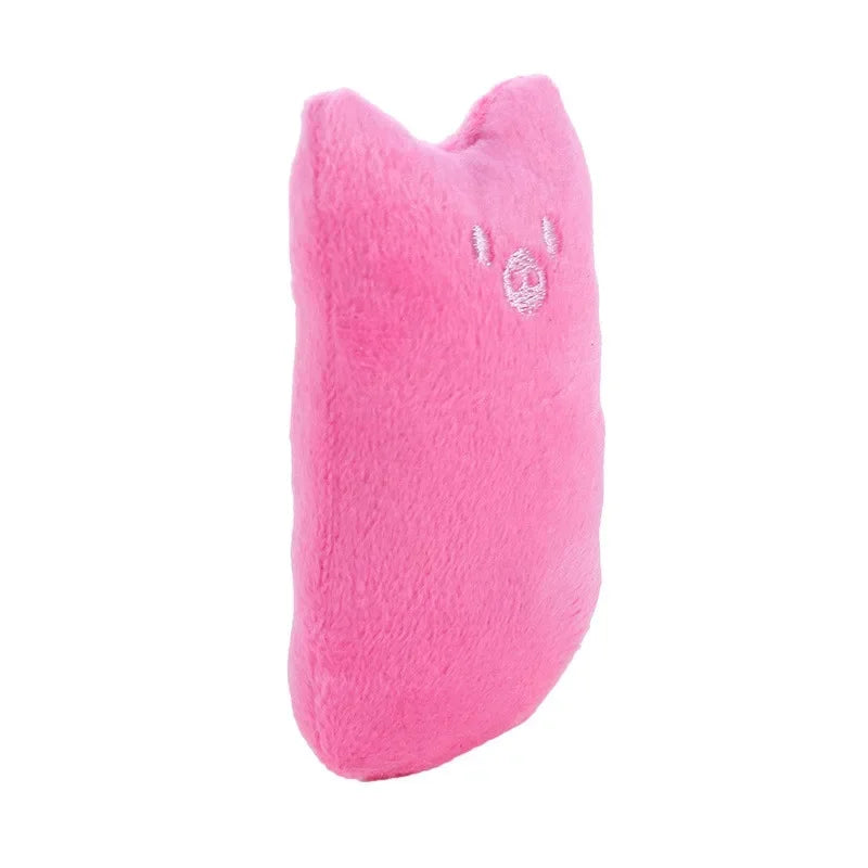 Juguetes de hierba gatera, bonito cojín de peluche para el pulgar, para rechinar los dientes, resistente a las mordeduras, juguete para gatos, accesorios para mascotas