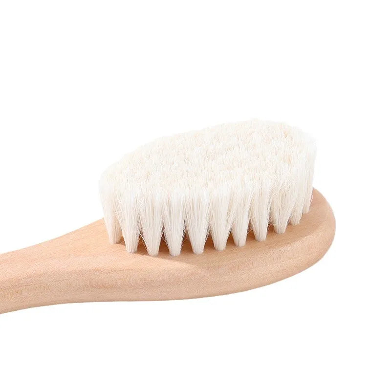 NEW Custom Name Wooden DIY Baby Hairbrushes Engrave Infant Name Wooden Newborn Hair Brush Comb Brush Birthday Baby Shower Gifts