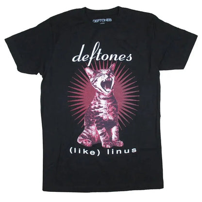 Deftones Sub-tone Band Alternative Rap Music Style Metal American T-shirt Men's Summer Fashion Trend Cotton Breathable T-shirt