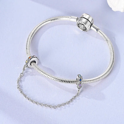 New 925 Sterling Silver Charms Bead Penguin Owl Bow Heart Charm Fit Original Pendant Bracelet Jewelry Making For Women Gift