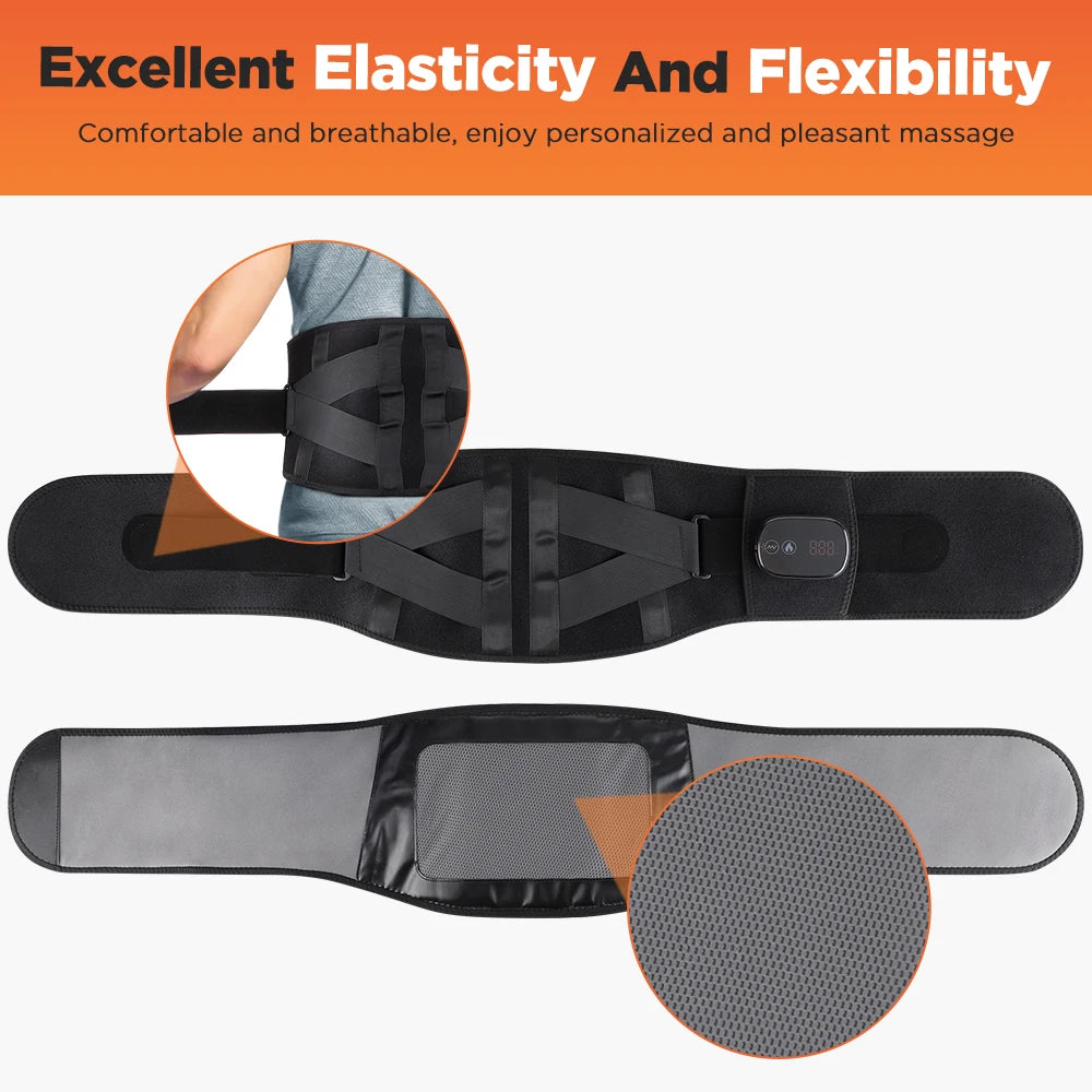 Adjustable warming waist wrap/ Red light comfort belt