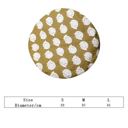 Cat Bed Pet Nest Pure Manual Rattan Woven Cattailgrass Cat Scratch Board Removable Washable Winter Warm Pad All-Season